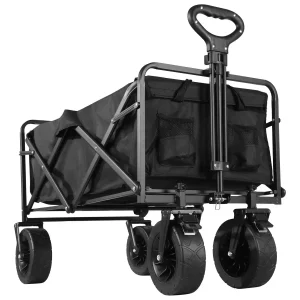 Collapsible Folding Utility Wagon Heavy Duty