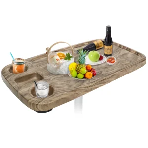 34X18 inch Rectangular Pontoon Boat Table